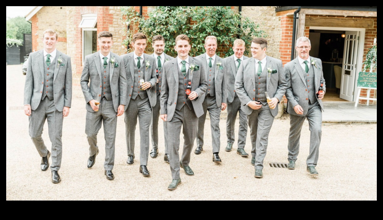 Detalii elegante Stilul mirelui prezintă O interpretare modernă a eleganței tradiționale 5 Detalii elegante: Vitrina stilului mirelui