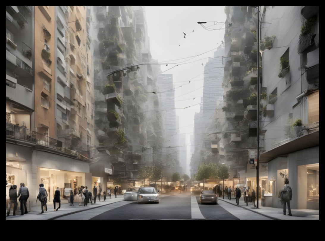 Tăcerea peisajului urban: prezența liniștită a mașinilor electrice