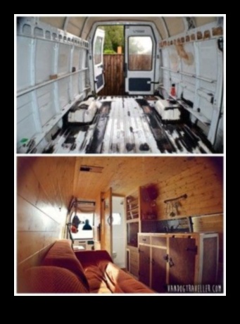 Highway Homestead: Arta de a transforma furgonetele în case mobile