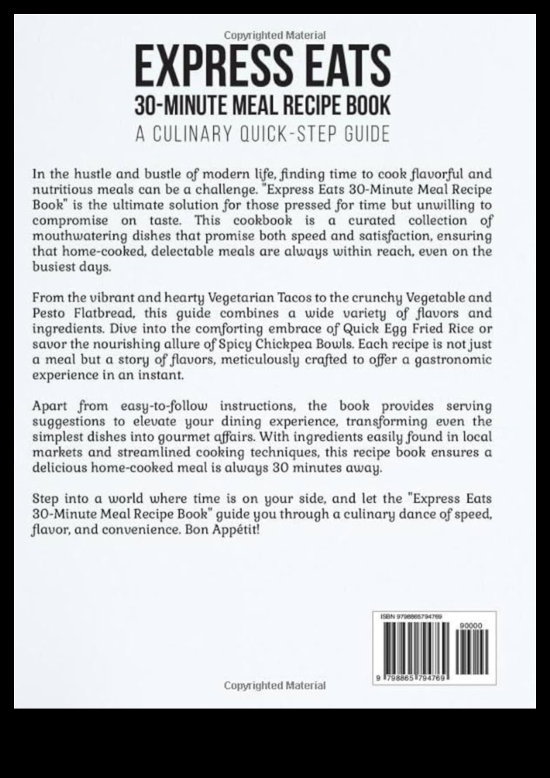 Express mănâncă mese de 30 de minute care sunt rapide, aromate și accesibile 3 Mâncăruri exprese: mese rapide și aromate de 30 de minute
