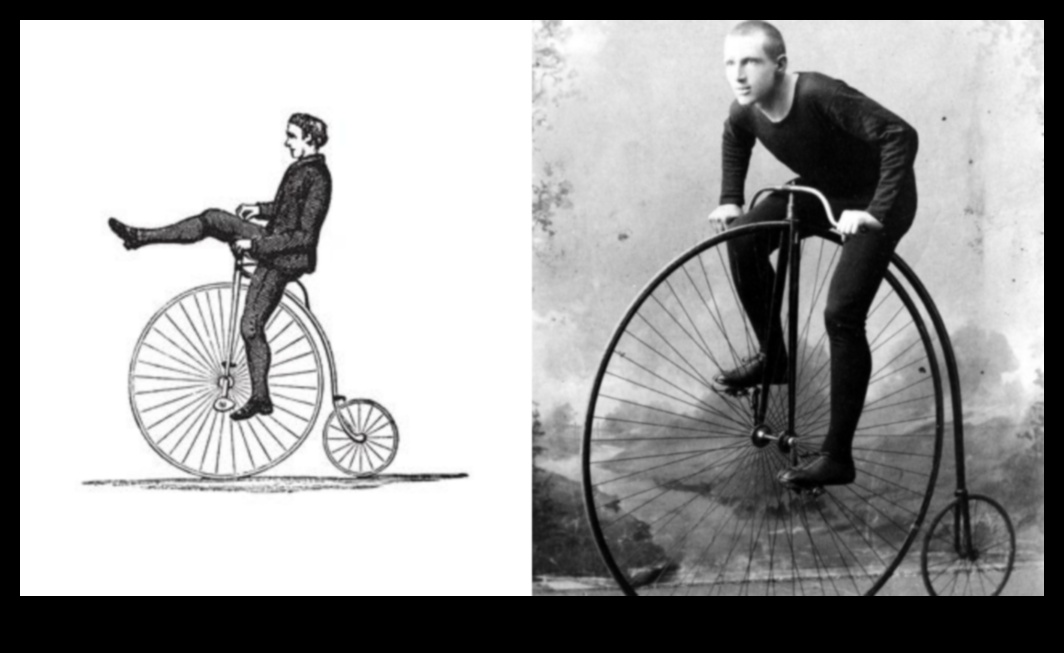 Evoluția bicicletei O călătorie prin istoria ciclismului de la Penny Farthing la E-Bike 1 Evoluția bicicletei: o călătorie prin istoria ciclismului