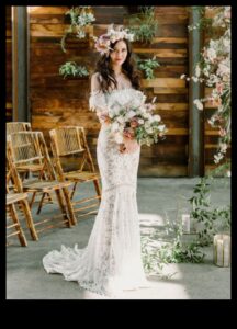 Seninătate sufletească: rochie de mireasă boemă Bliss