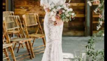 Seninătate sufletească: rochie de mireasă boemă Bliss