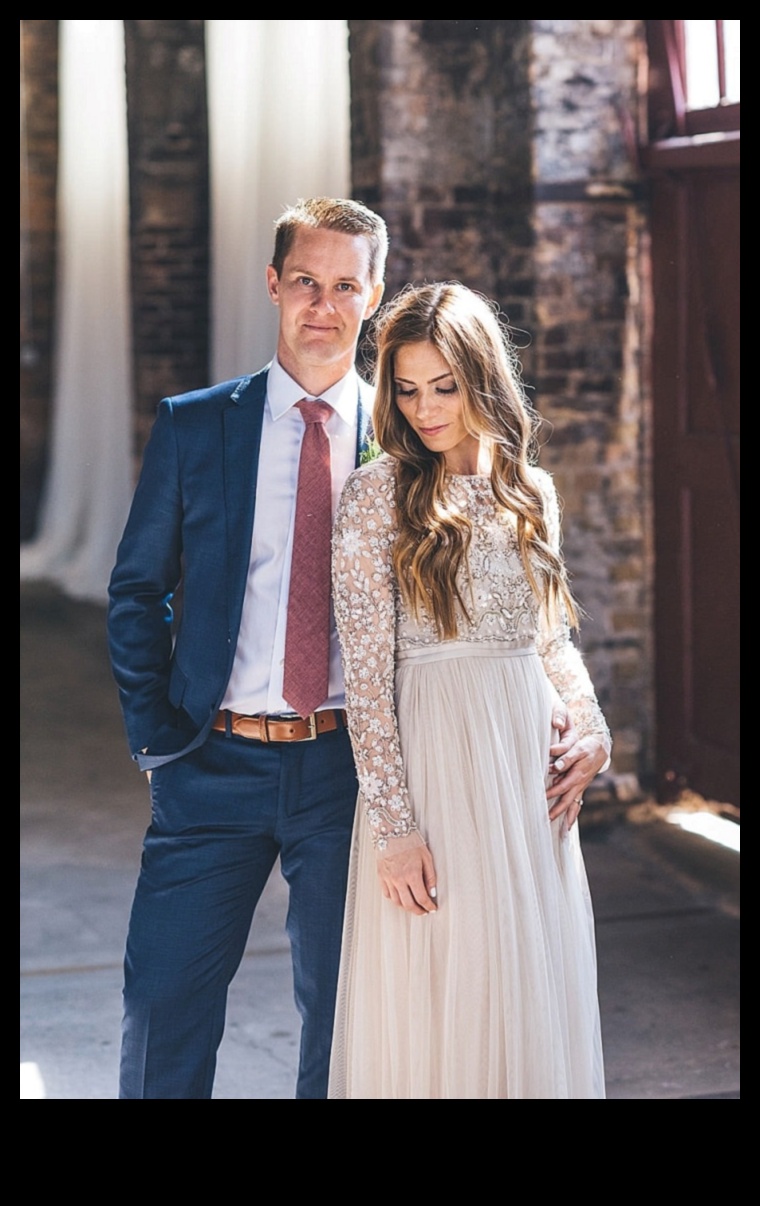 Urban Glam: Magie minimalistă în moda modernă de mireasă